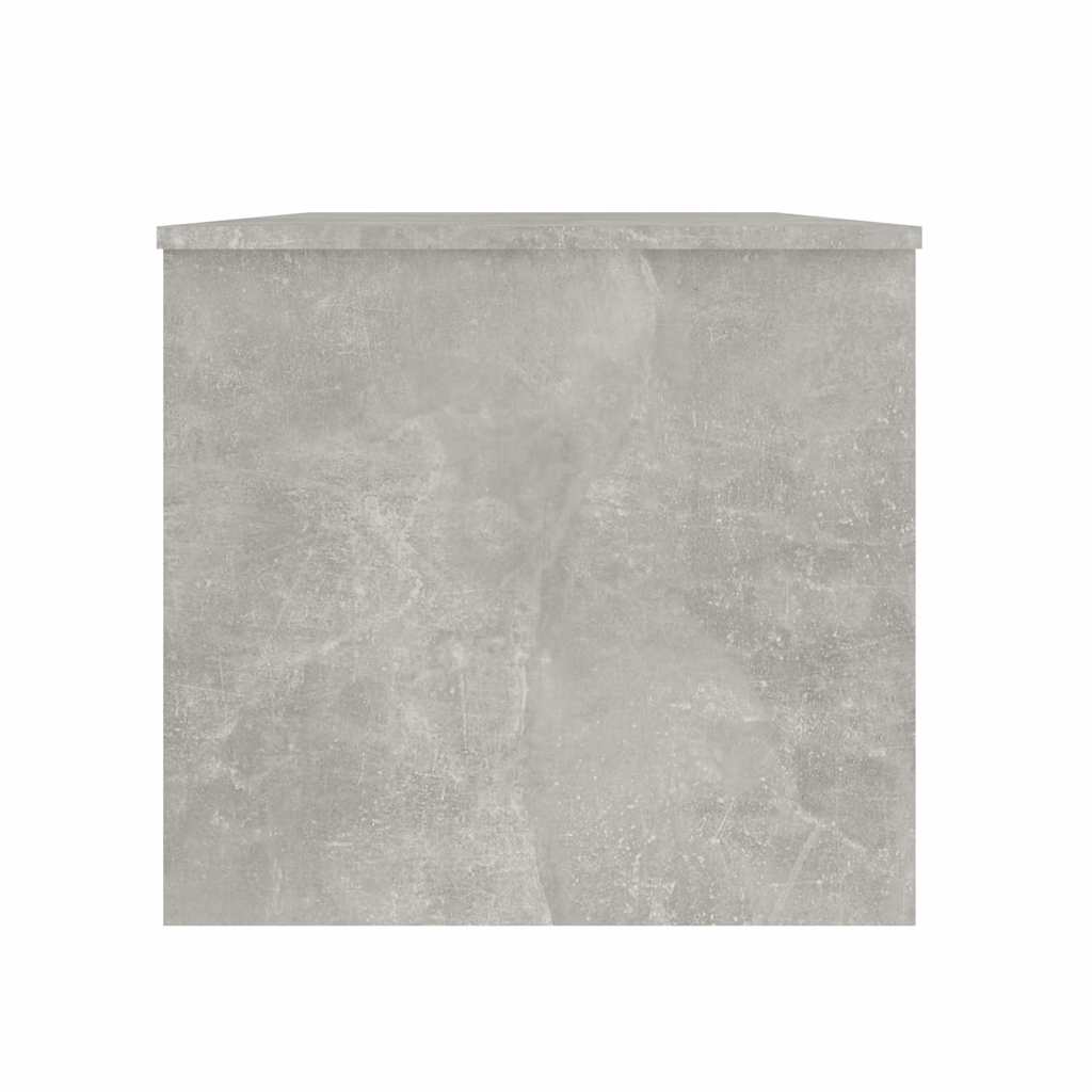 Table basse gris béton 102x50,5x46,5 cm bois d'ingénierie - XIOS