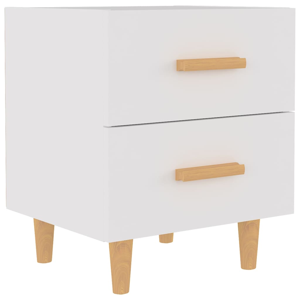 Table de chevet Blanc 40x35x47,5 cm - XIOS