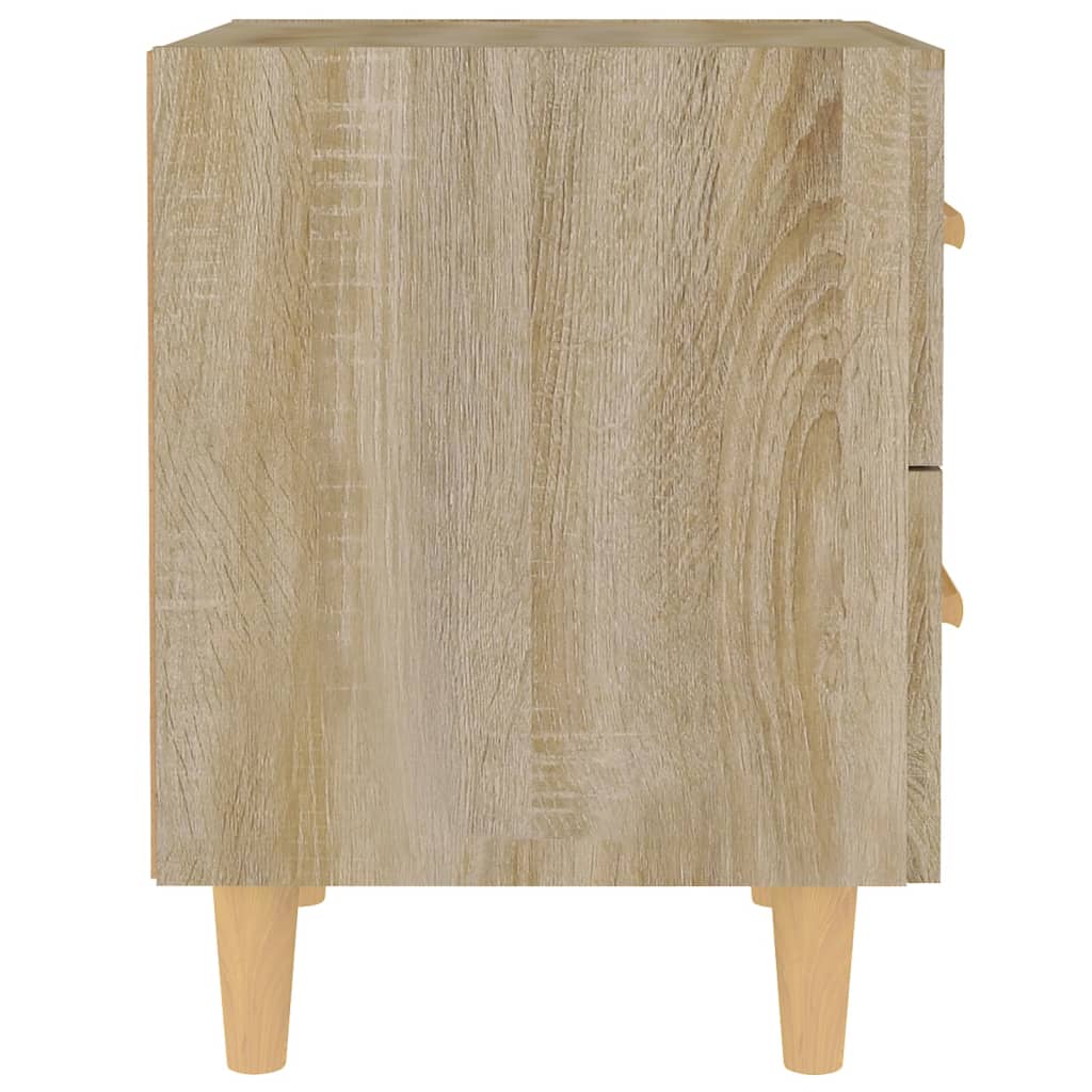Tables de chevet 2 pcs Chêne sonoma 40x35x47,5 cm - XIOS