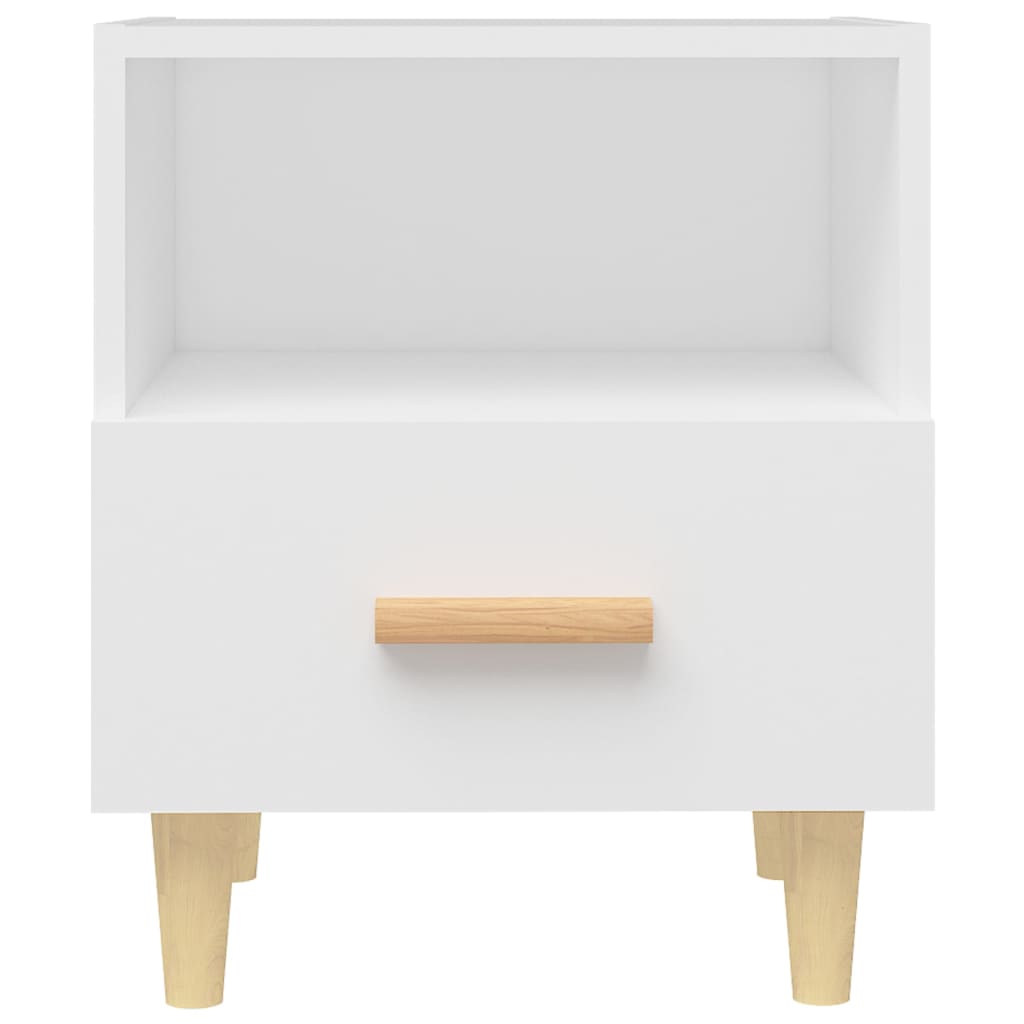 Table de chevet Blanc 40x35x47 cm - XIOS