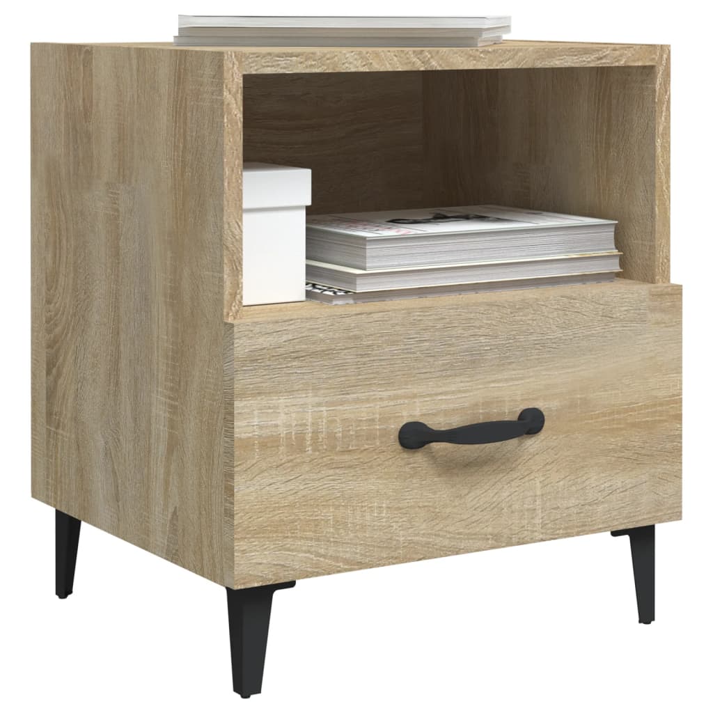 Table de chevet Chêne sonoma Bois d'ingénierie - XIOS