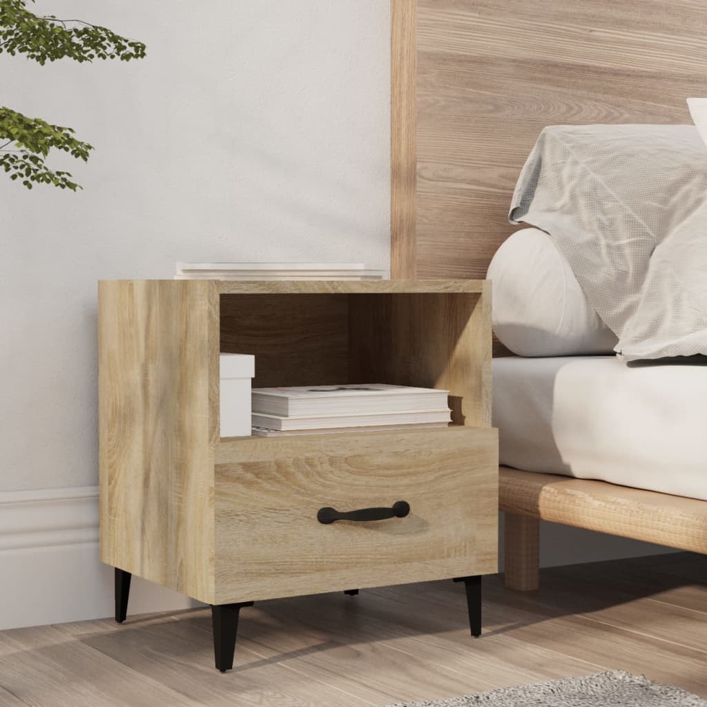 Table de chevet Chêne sonoma Bois d'ingénierie - XIOS