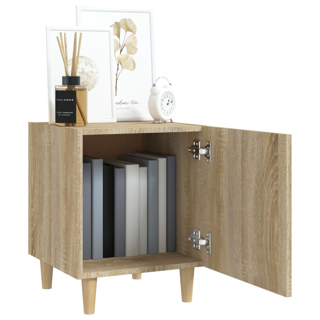 Tables de chevet 2 pcs Chêne Sonoma Bois d'ingénierie - XIOS