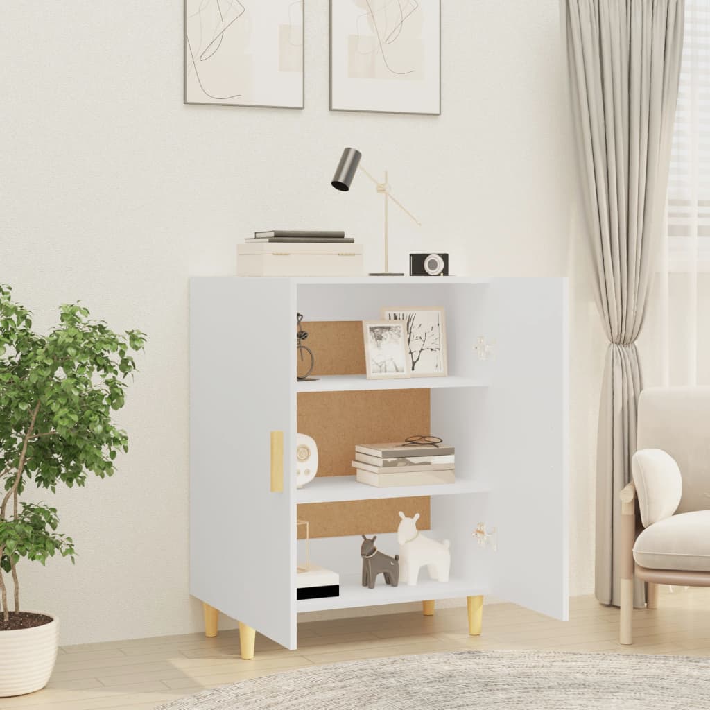 Buffet Blanc 70x34x90 cm Bois d'ingénierie - XIOS