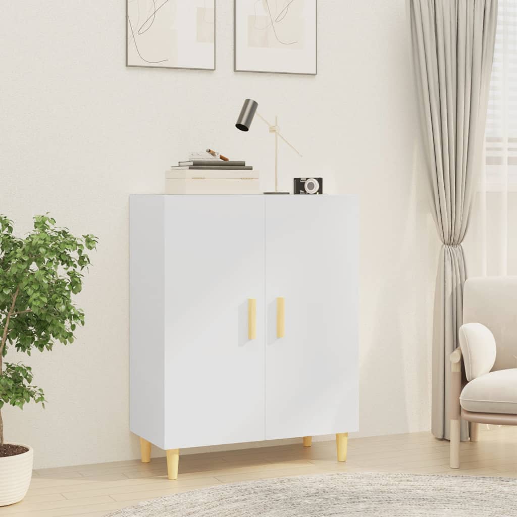 Buffet Blanc 70x34x90 cm Bois d'ingénierie - XIOS