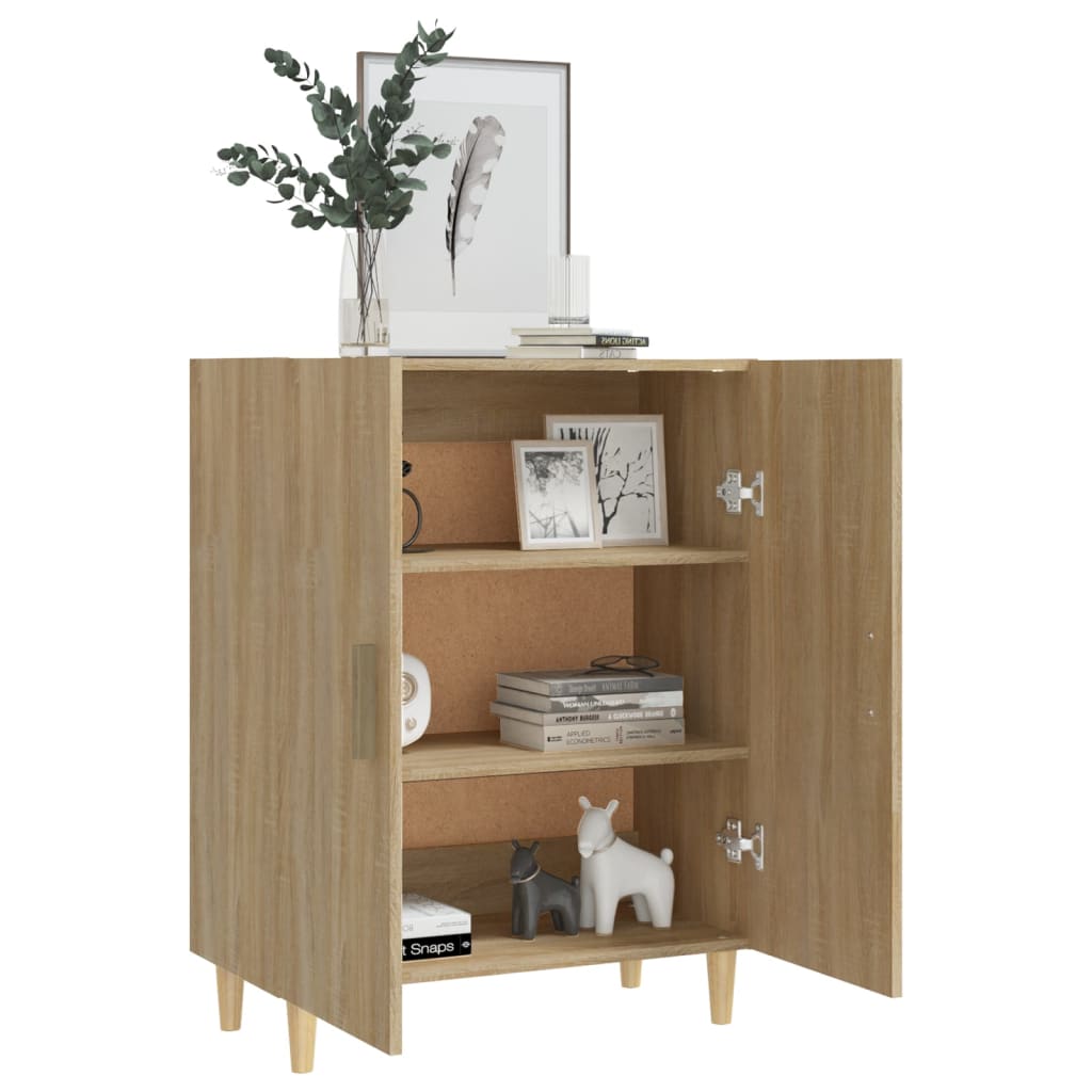 Buffet Chêne sonoma 70x34x90 cm Bois d'ingénierie - XIOS
