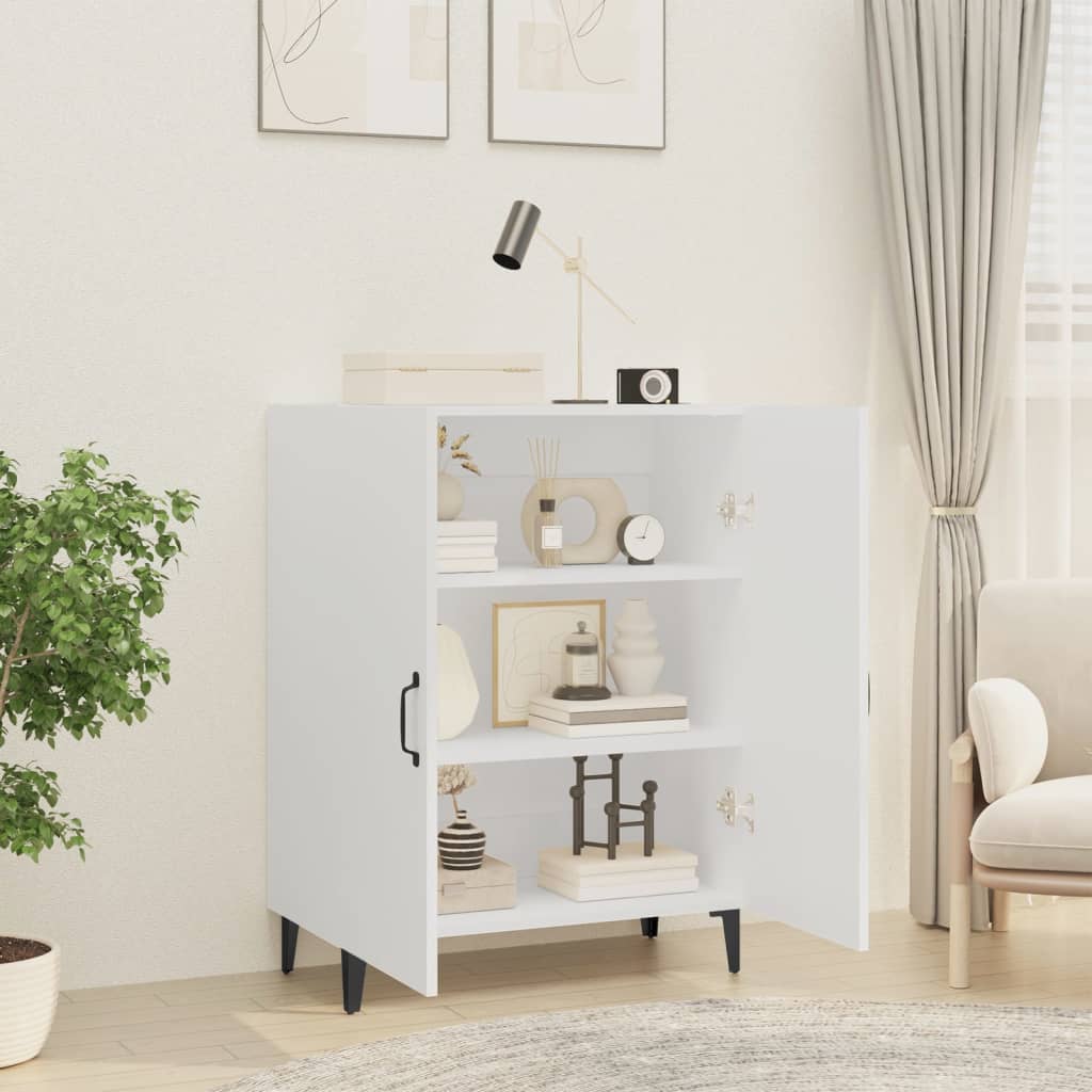 Buffet Blanc 70x34x90 cm Bois d'ingénierie - XIOS