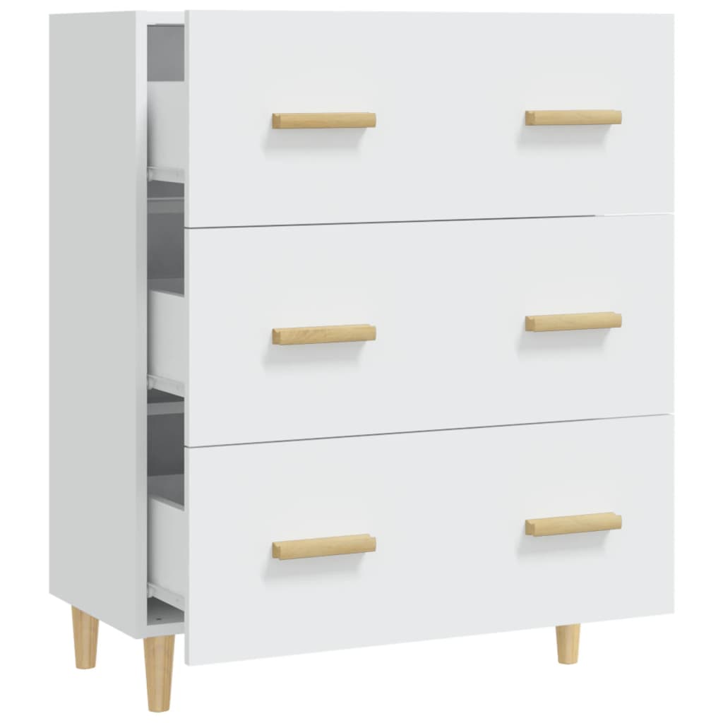 Buffet Blanc 70x34x90 cm Bois d'ingénierie - XIOS