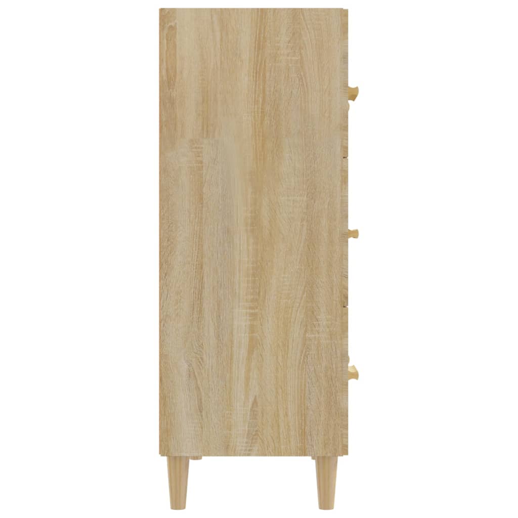Buffet Chêne sonoma 70x34x90 cm Bois d'ingénierie - XIOS