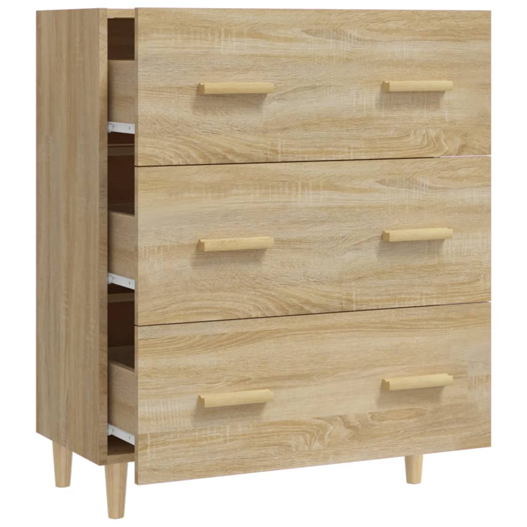 Buffet Chêne sonoma 70x34x90 cm Bois d'ingénierie - XIOS