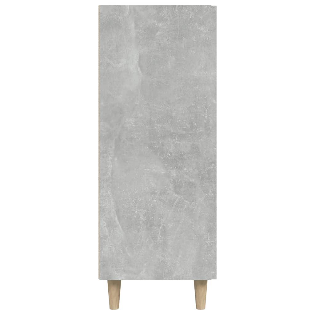 Buffet gris béton 69,5x34x90 cm bois d'ingénierie - XIOS