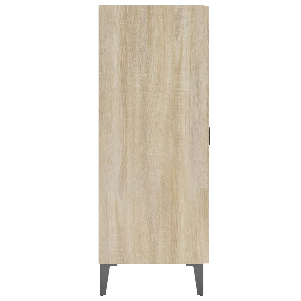 Buffet chêne sonoma 69,5x34x90 cm bois d'ingénierie - XIOS