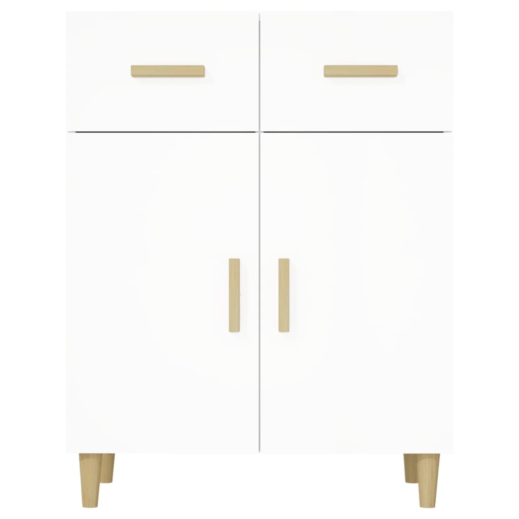 Buffet blanc 69,5x34x89 cm bois d’ingénierie - XIOS