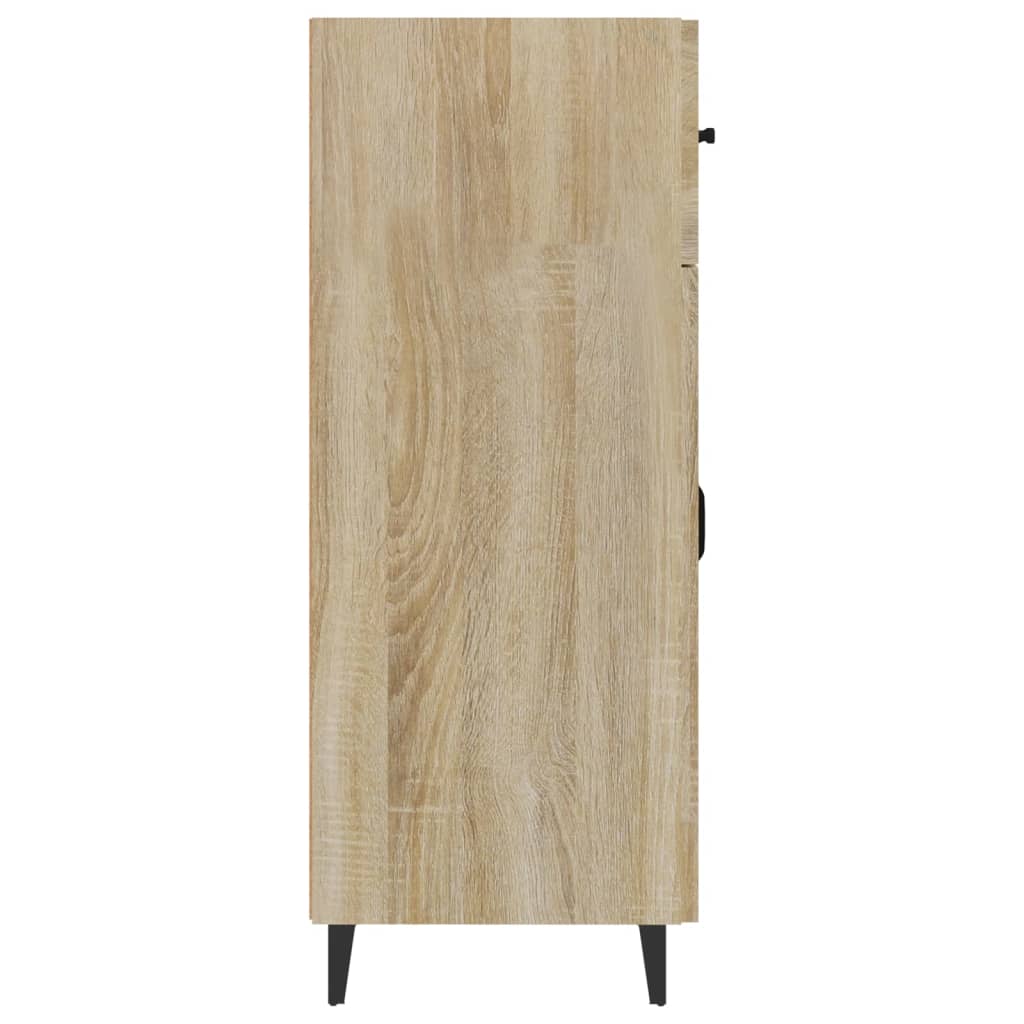 Buffet chêne sonoma 69,5x34x90 cm bois d'ingénierie - XIOS