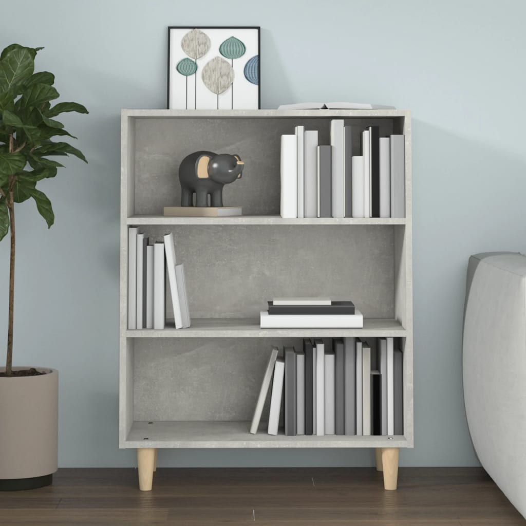Buffet Gris béton 69,5x32,5x90 cm Bois d'ingénierie - XIOS