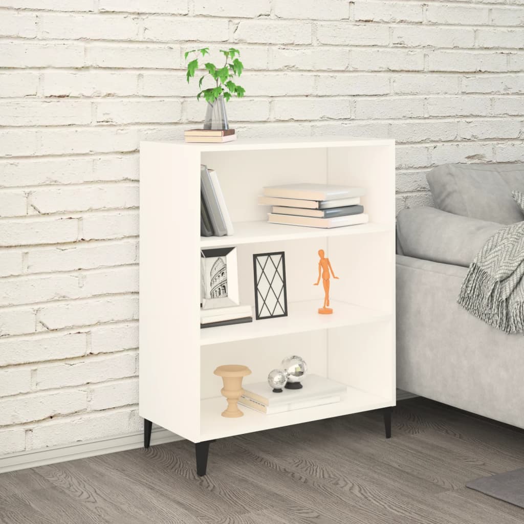 Buffet Blanc 69,5x32,5x90 cm Bois d'ingénierie - XIOS
