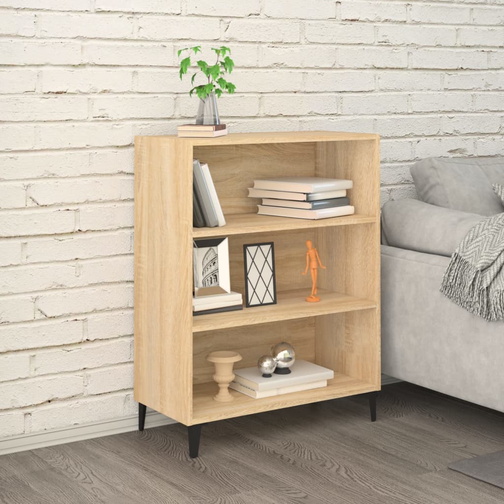 Buffet Chêne sonoma 69,5x32,5x90 cm Bois d'ingénierie - XIOS