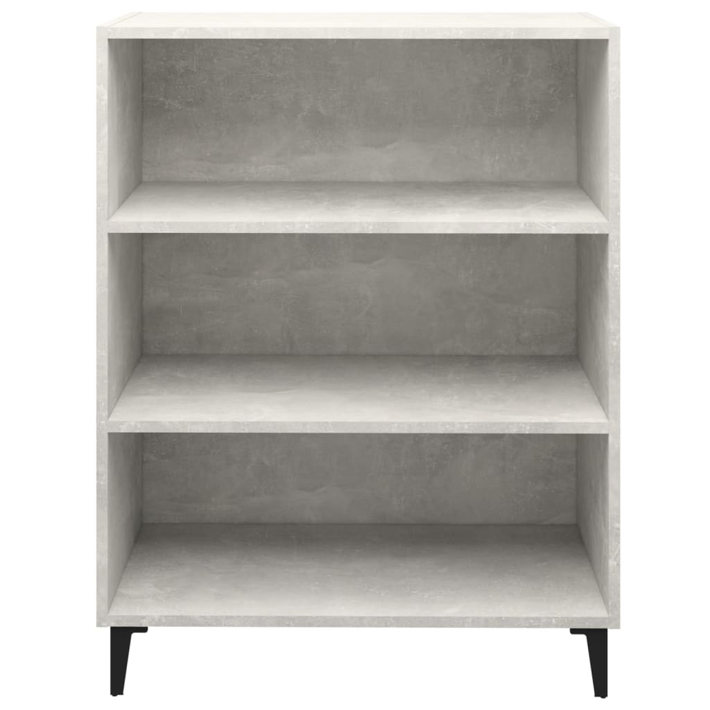 Buffet Gris béton 69,5x32,5x90 cm Bois d'ingénierie - XIOS