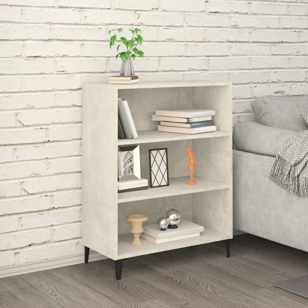 Buffet Gris béton 69,5x32,5x90 cm Bois d'ingénierie - XIOS