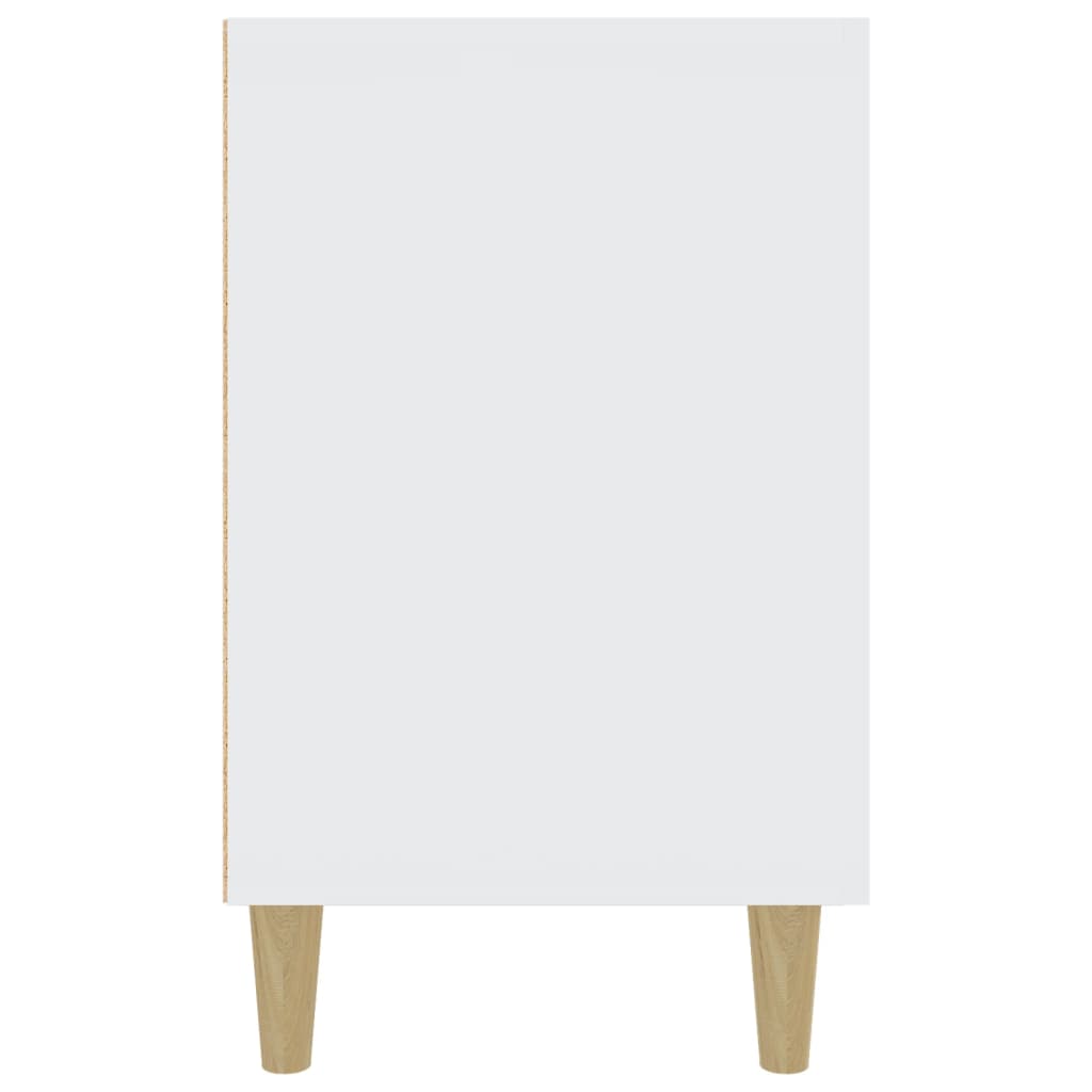Buffet blanc 100x36x60 cm bois d'ingénierie - XIOS