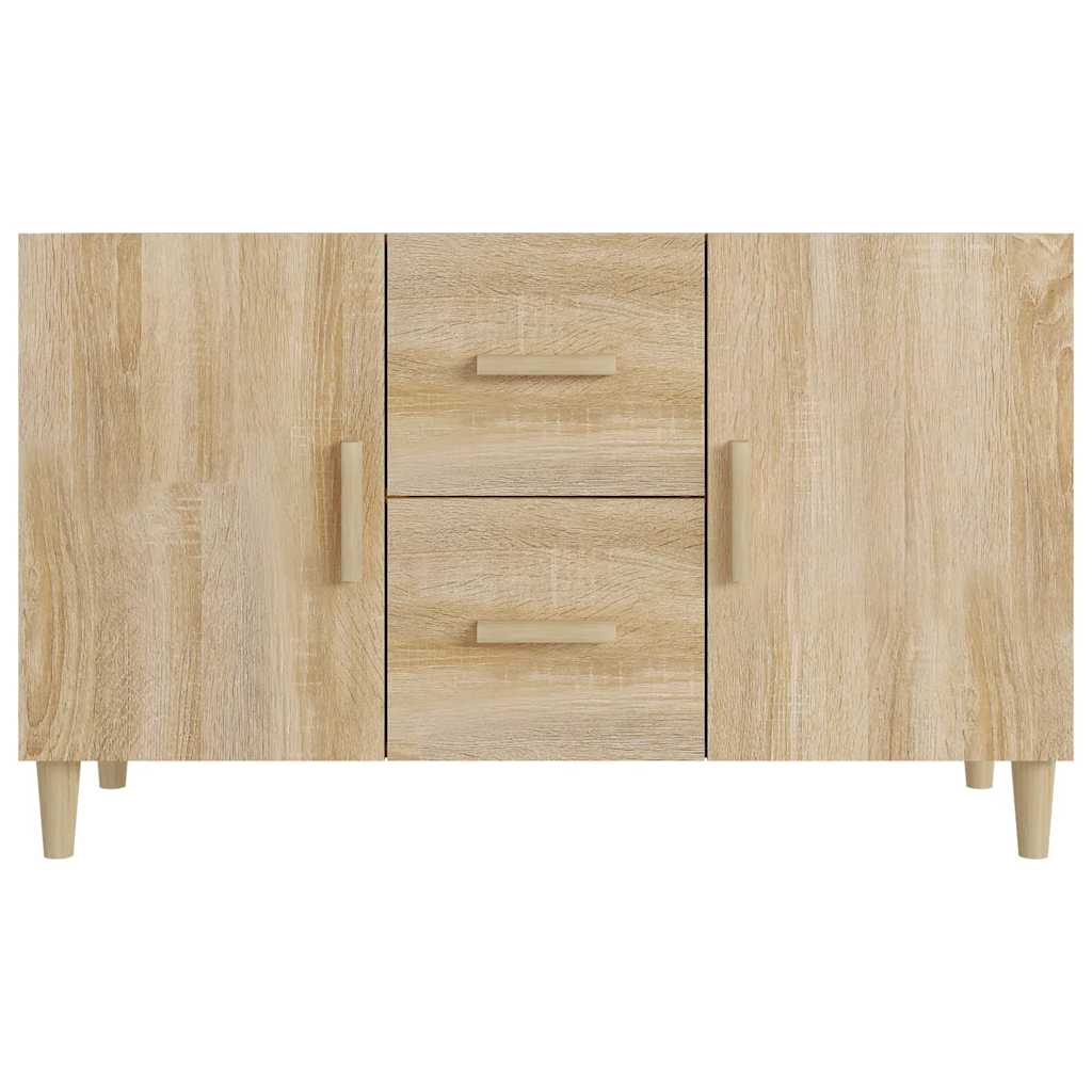 Buffet chêne sonoma 100x36x60 cm bois d'ingénierie - XIOS