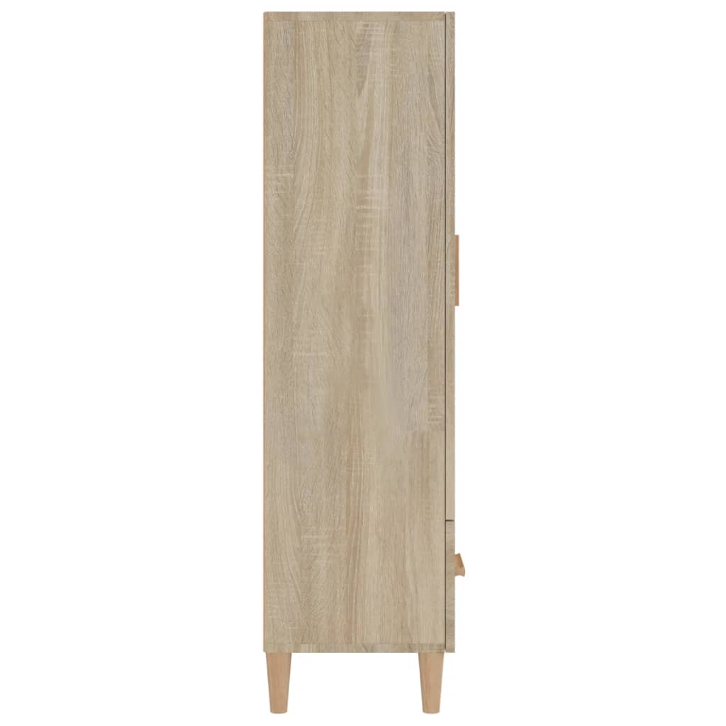 Buffet haut Chêne sonoma 70x31x115 cm Bois d'ingénierie - XIOS