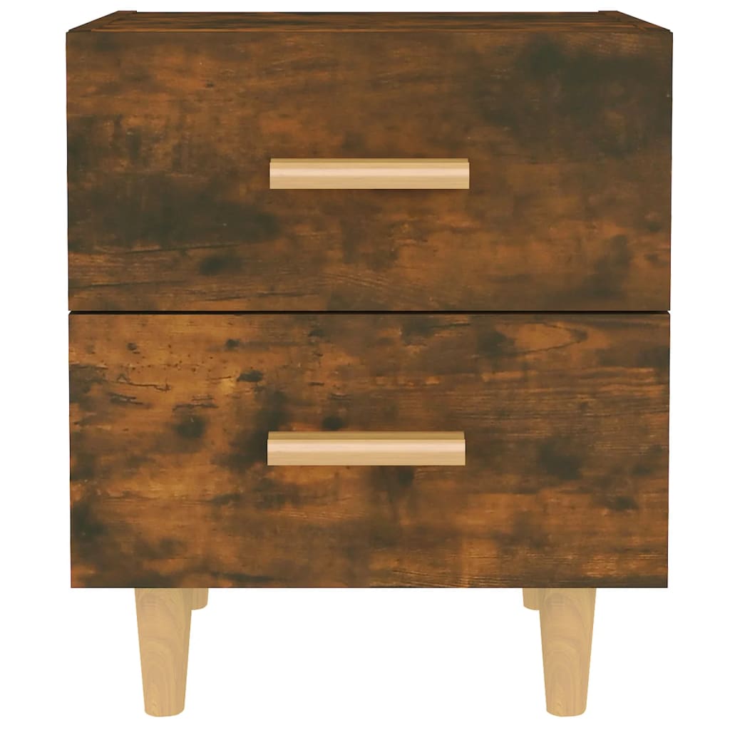 Tables de chevet 2 pcs Chêne fumé 40x35x47,5 cm - XIOS
