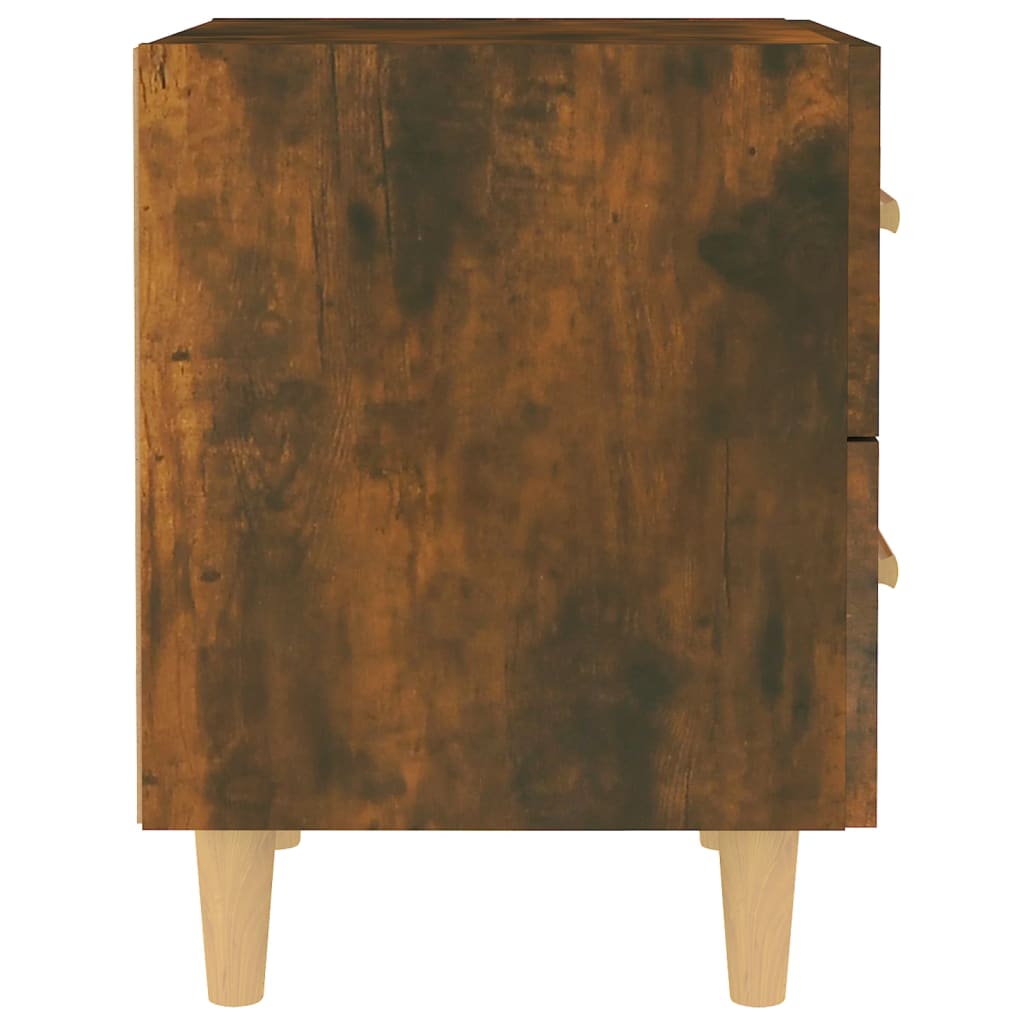 Tables de chevet 2 pcs Chêne fumé 40x35x47,5 cm - XIOS