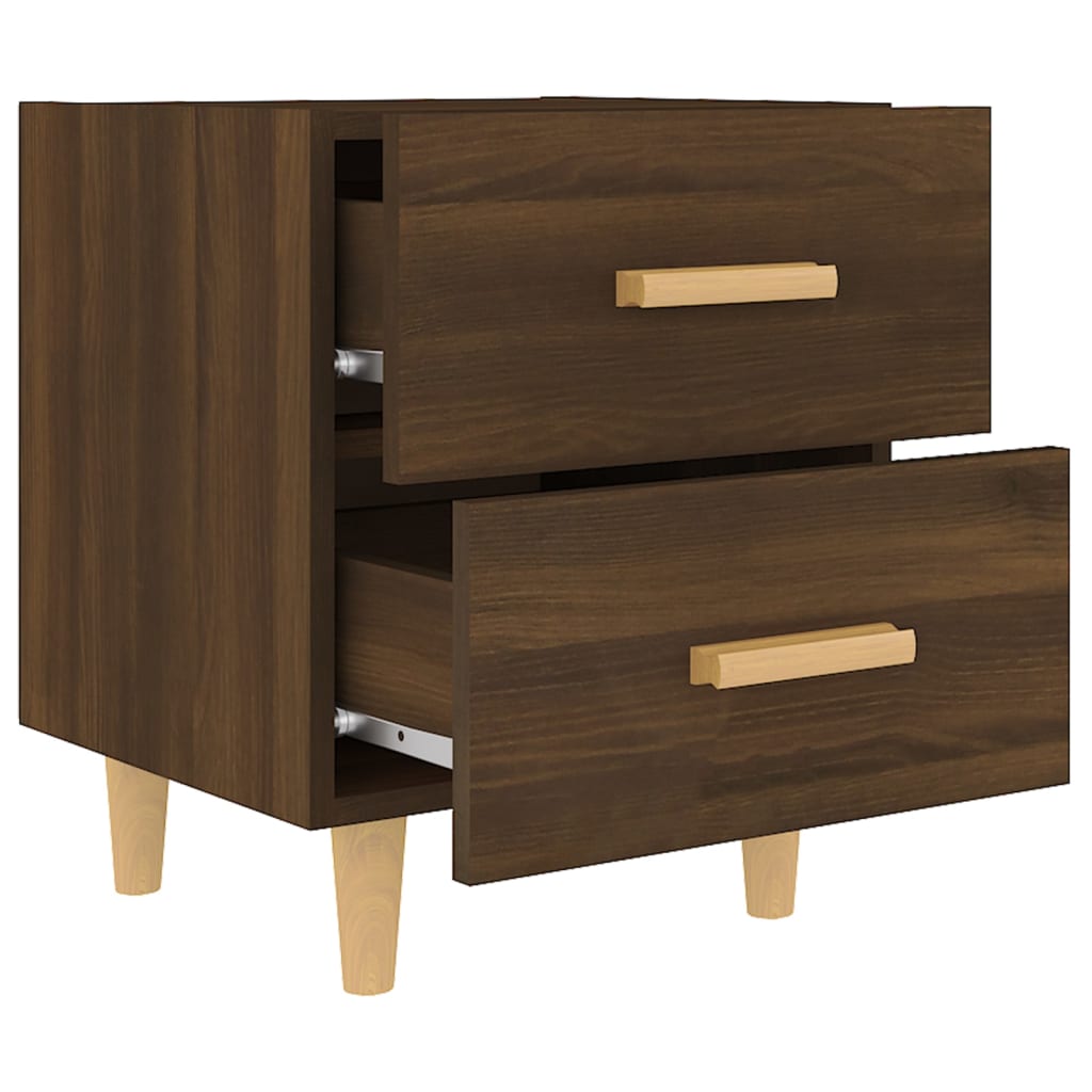 Tables de chevet 2 pcs Chêne marron 40x35x47,5 cm - XIOS