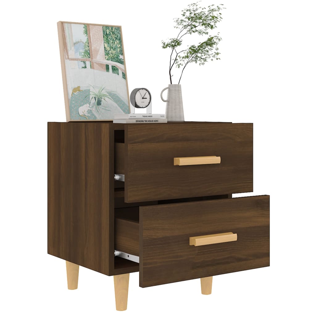 Tables de chevet 2 pcs Chêne marron 40x35x47,5 cm - XIOS