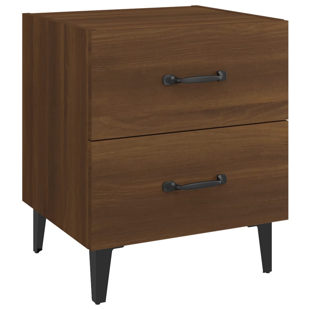 Tables de chevet 2 pcs Chêne marron 40x35x47,5 cm - XIOS