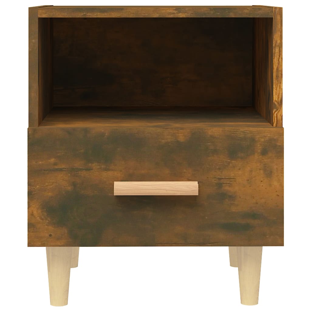 Tables de chevet 2 pcs Chêne fumé 40x35x47 cm - XIOS