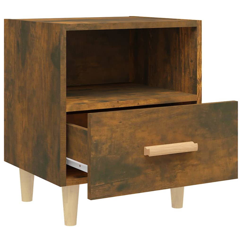 Tables de chevet 2 pcs Chêne fumé 40x35x47 cm - XIOS