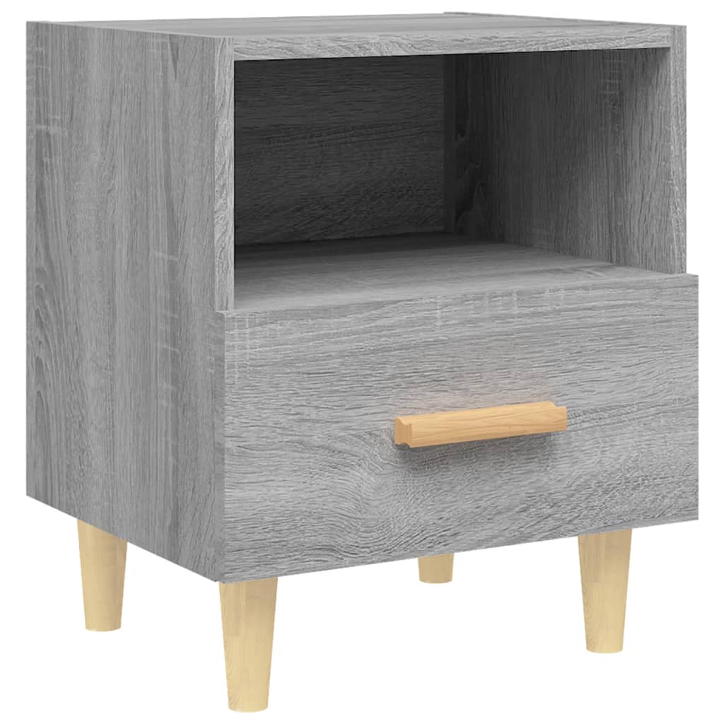 Tables de chevet 2 pcs Sonoma gris 40x35x47 cm - XIOS
