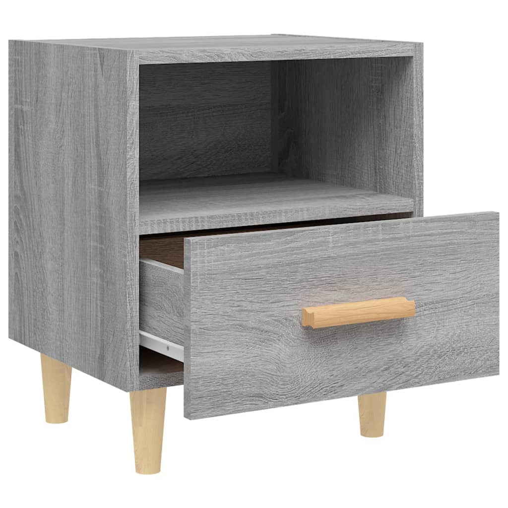 Tables de chevet 2 pcs Sonoma gris 40x35x47 cm - XIOS