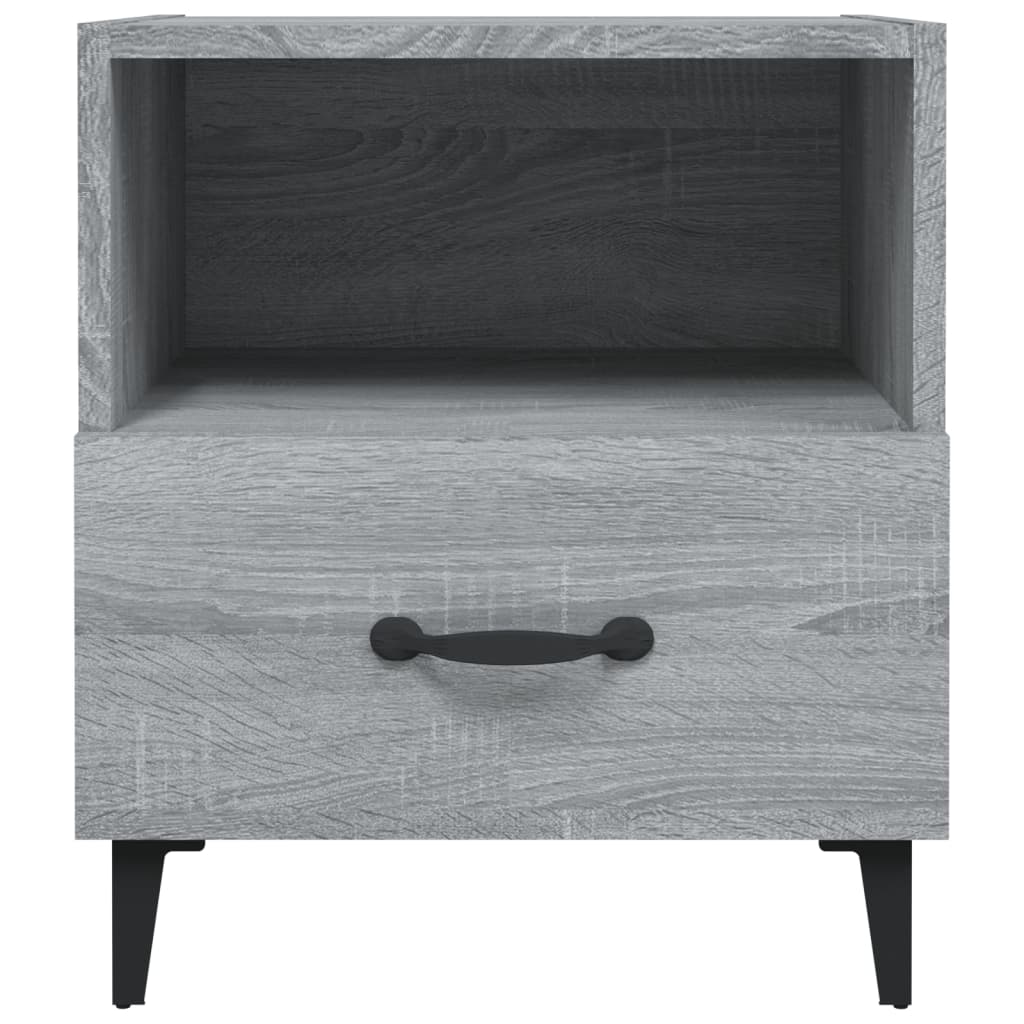 Tables de chevet 2 pcs Sonoma gris Bois d'ingénierie - XIOS