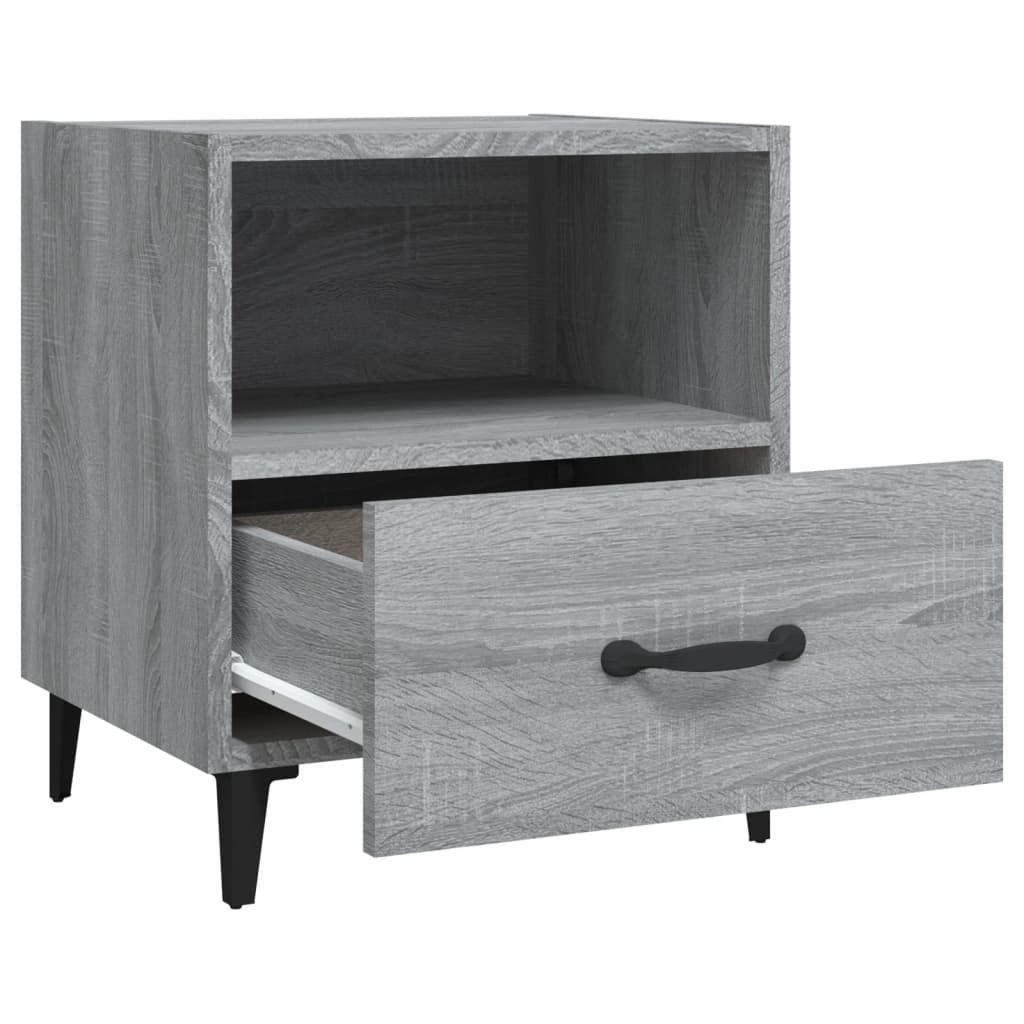 Tables de chevet 2 pcs Sonoma gris Bois d'ingénierie - XIOS