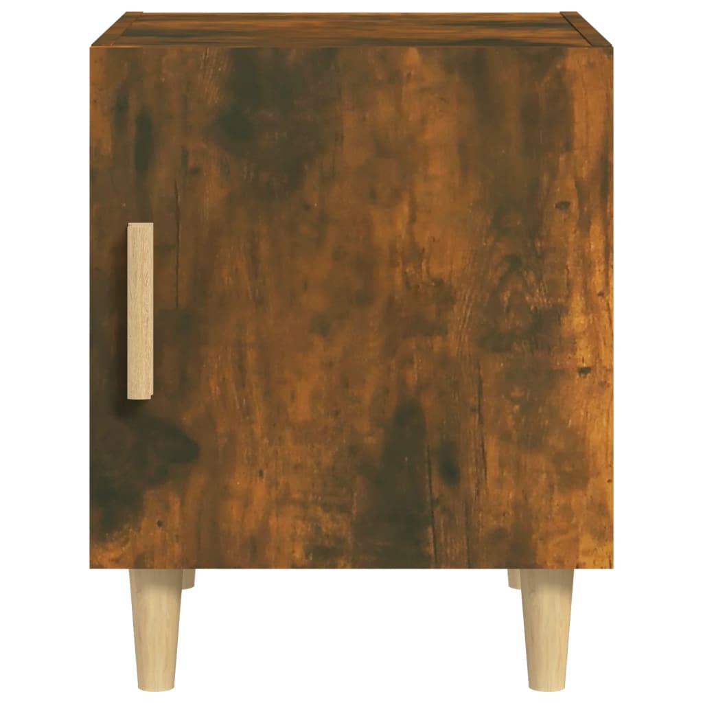 Tables de chevet 2 pcs Chêne fumé Bois d'ingénierie - XIOS