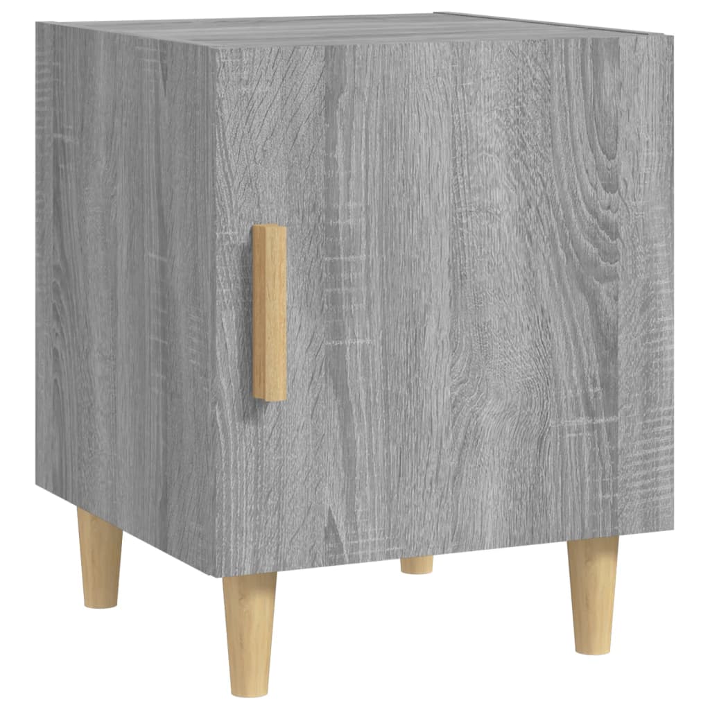 Tables de chevet 2 pcs Sonoma gris Bois d'ingénierie - XIOS