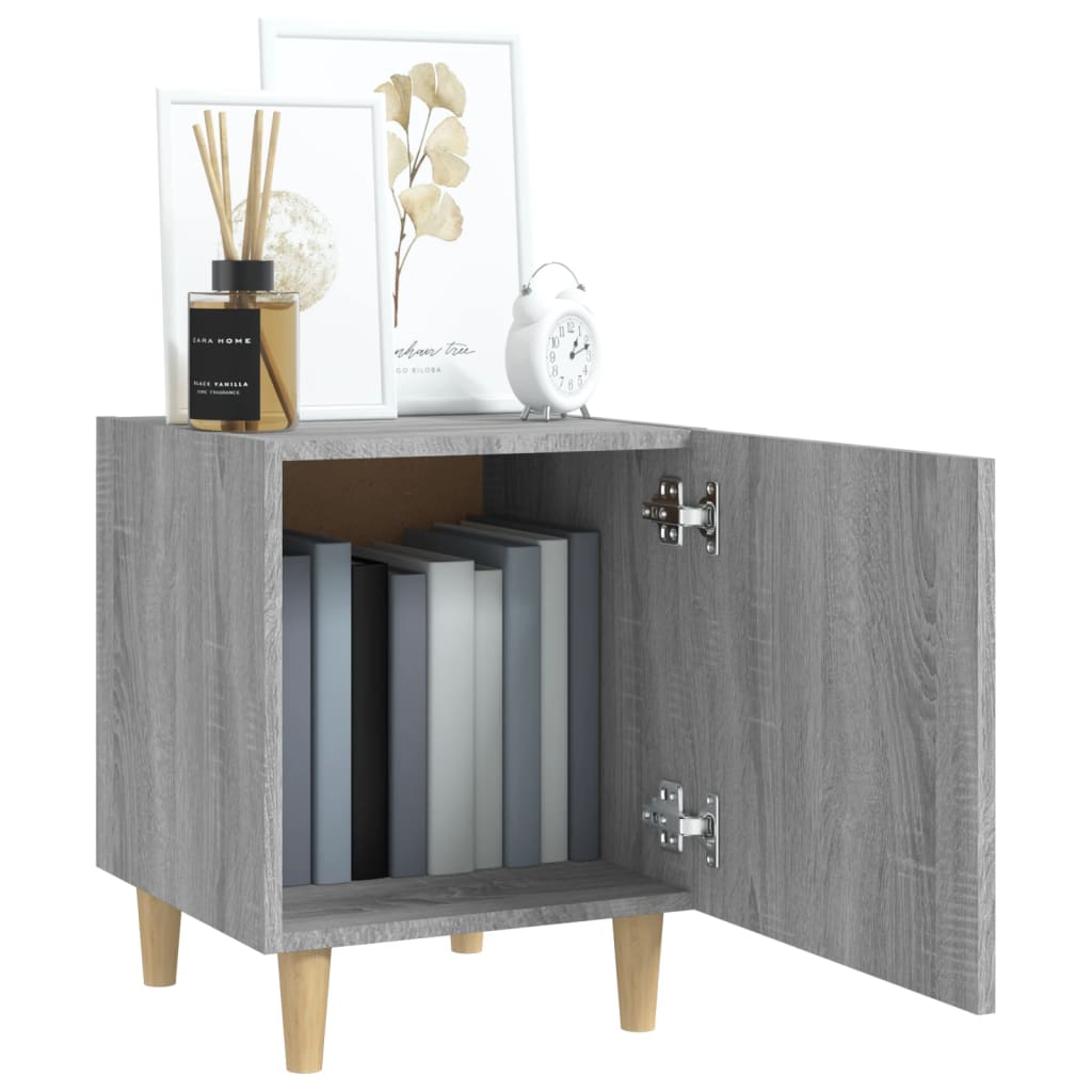 Tables de chevet 2 pcs Sonoma gris Bois d'ingénierie - XIOS