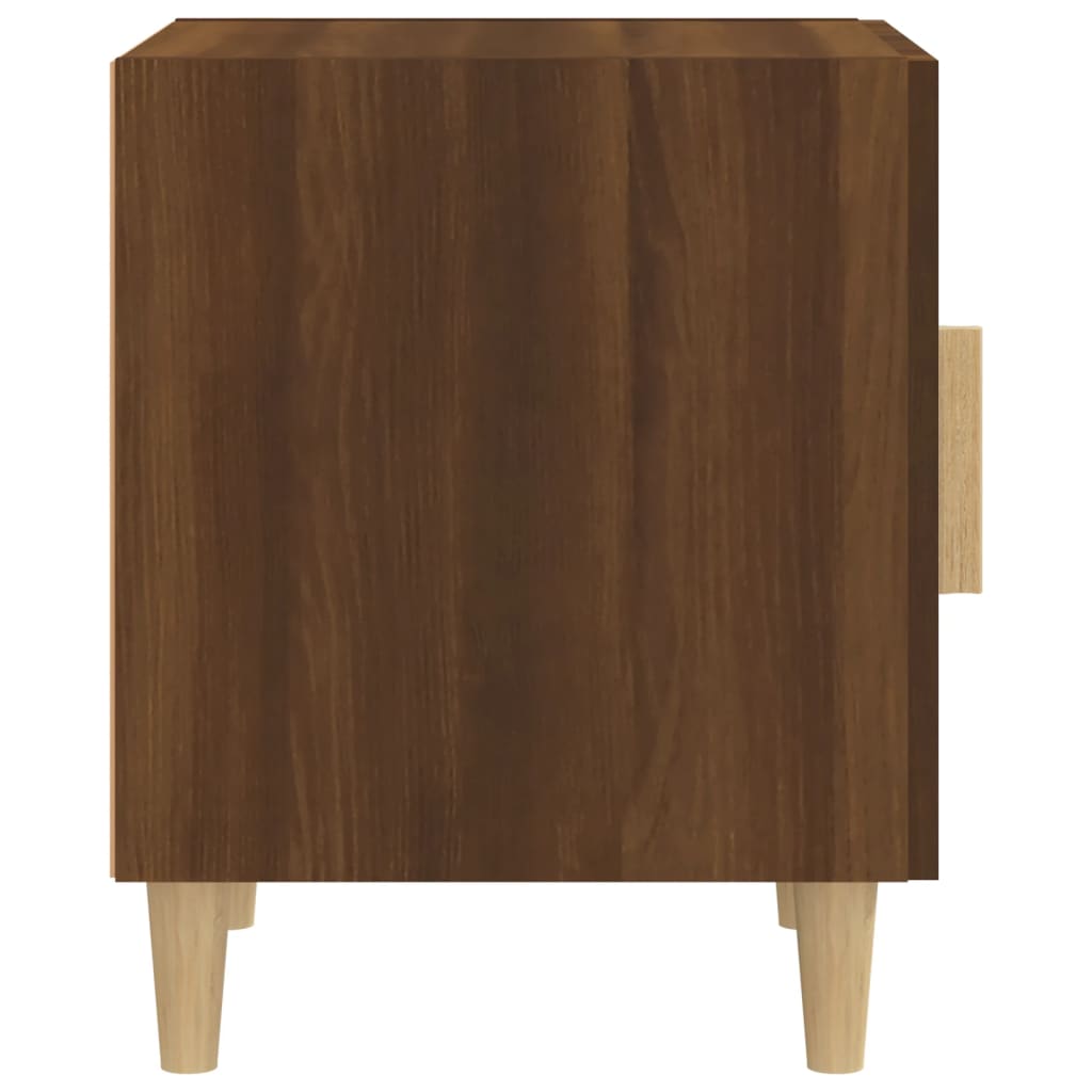 Tables de chevet 2 pcs Chêne marron Bois d'ingénierie - XIOS