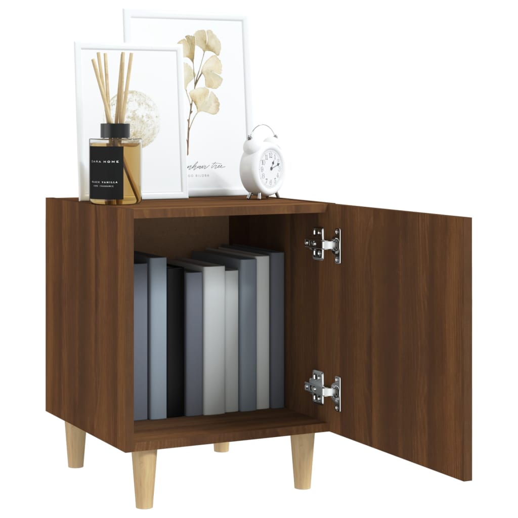 Tables de chevet 2 pcs Chêne marron Bois d'ingénierie - XIOS