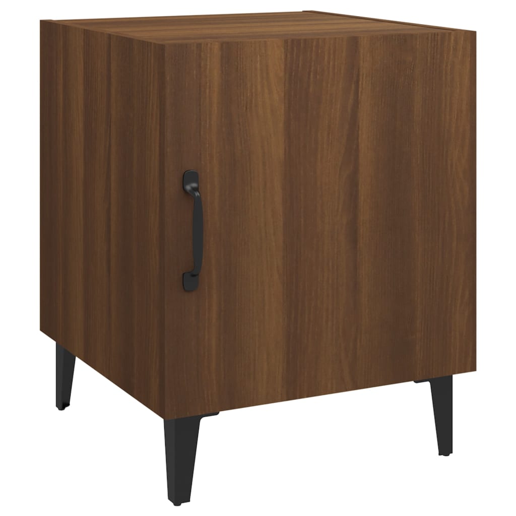 Tables de chevet 2 pcs Chêne marron Bois d'ingénierie - XIOS