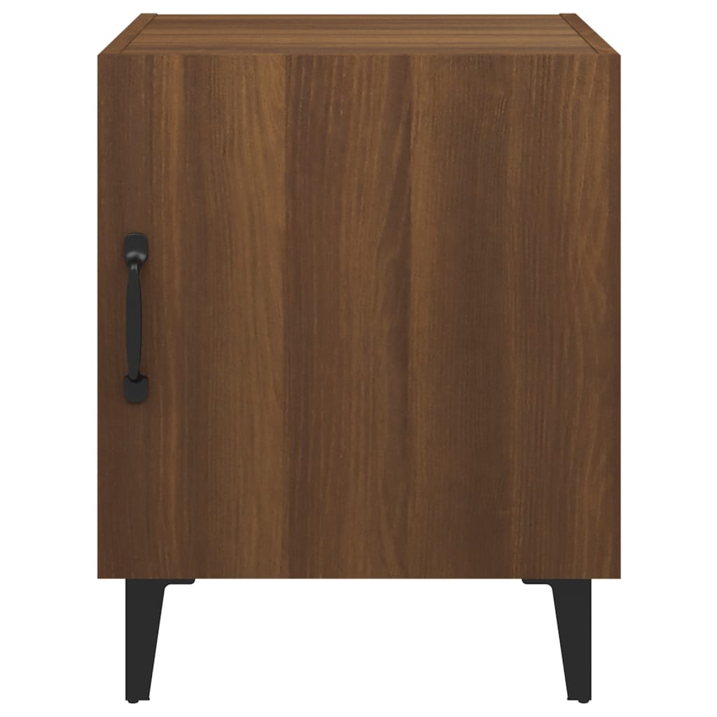 Tables de chevet 2 pcs Chêne marron Bois d'ingénierie - XIOS