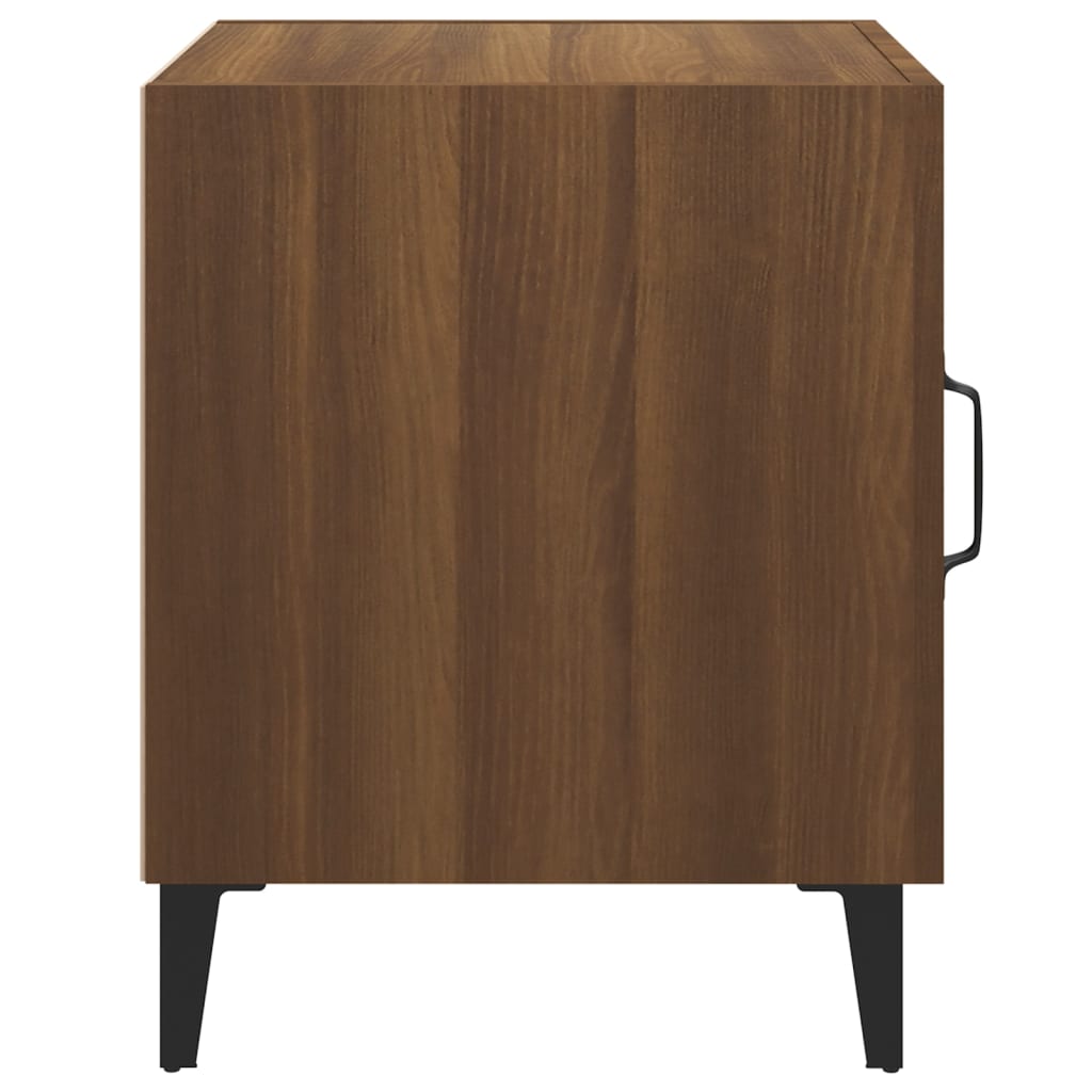 Tables de chevet 2 pcs Chêne marron Bois d'ingénierie - XIOS
