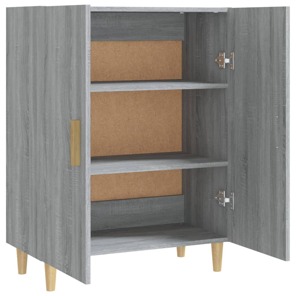 Buffet Sonoma gris 70x34x90 cm Bois d'ingénierie - XIOS