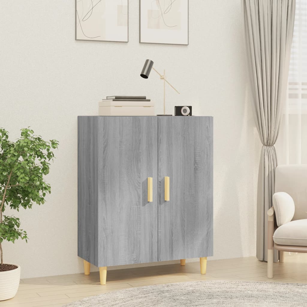 Buffet Sonoma gris 70x34x90 cm Bois d'ingénierie - XIOS