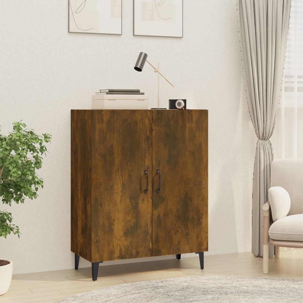 Buffet Chêne fumé 70x34x90 cm Bois d'ingénierie - XIOS