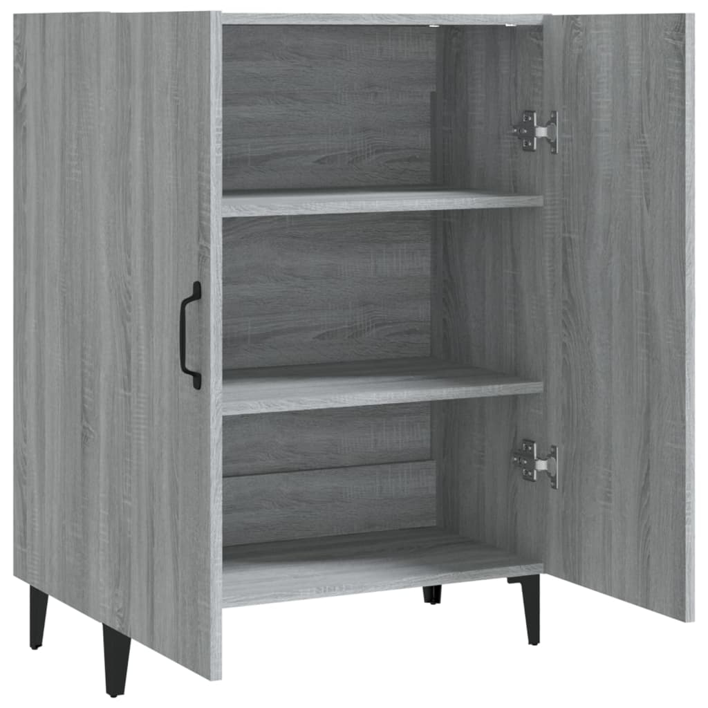 Buffet Sonoma gris 70x34x90 cm Bois d'ingénierie - XIOS