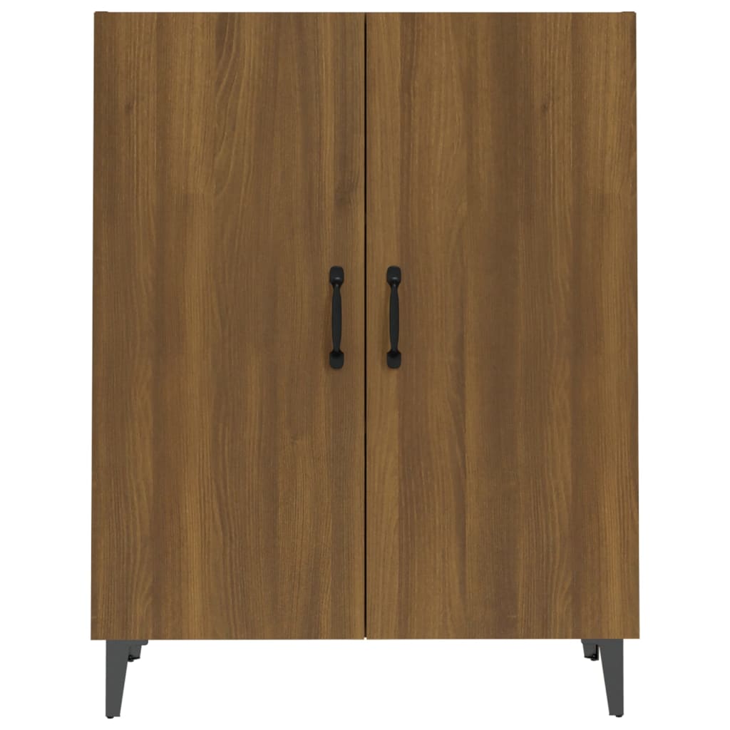 Buffet Chêne marron 70x34x90 cm Bois d'ingénierie - XIOS